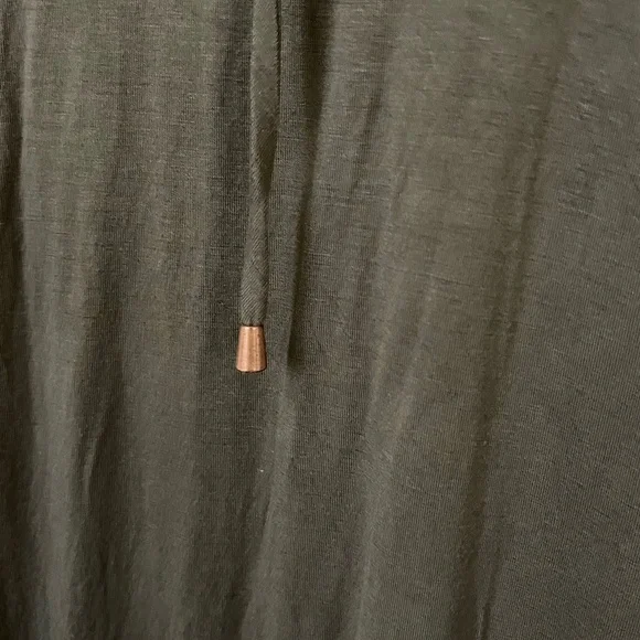 LOVERS + FRIENDS | Union Long Sleeve Lace Up Dress in Moss Green | Size Small - Picture 4 of 9